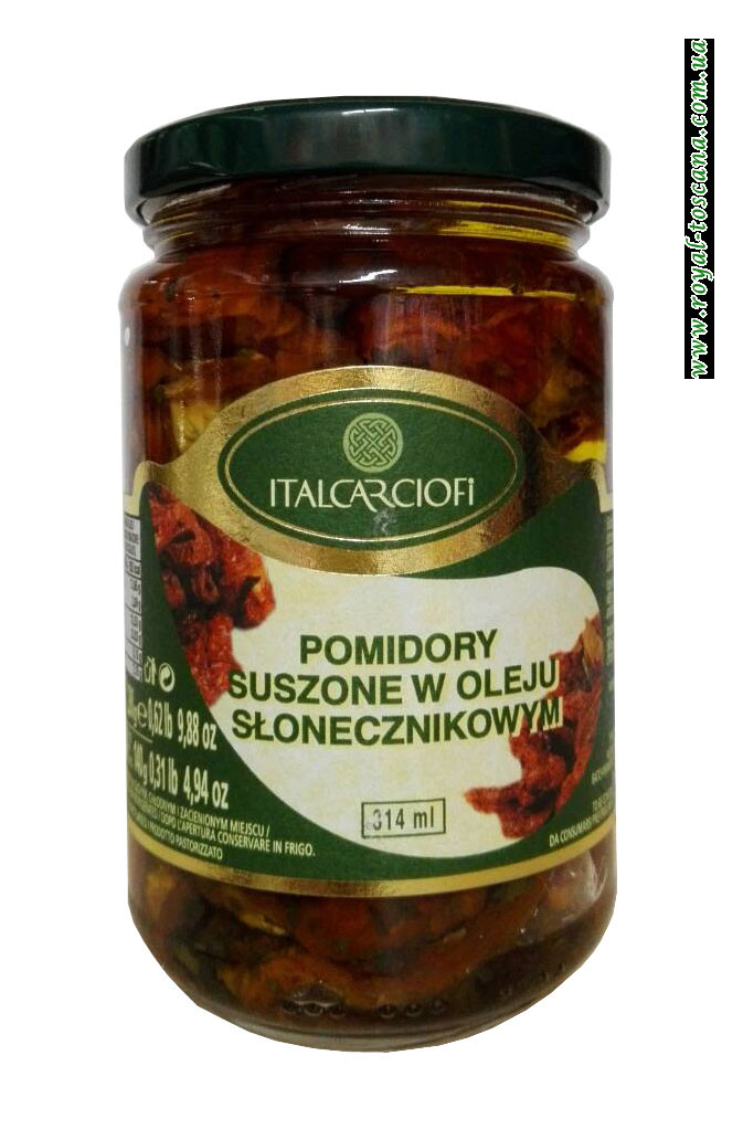 Вяленые помидоры в подсолнечном масле Italcarciofi Pomidory Suszone w Oleju