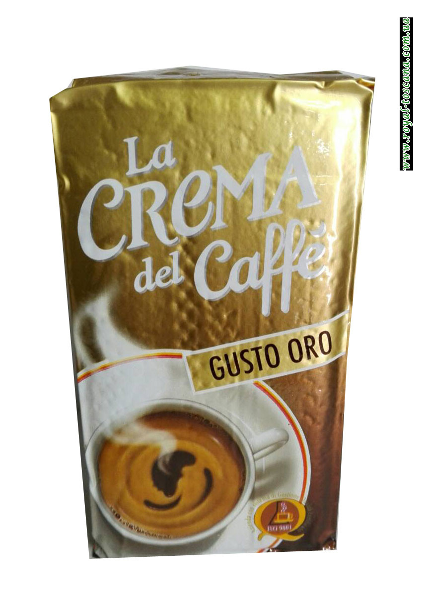 Кофе молотый La Crema del Caffe Gusto Oro