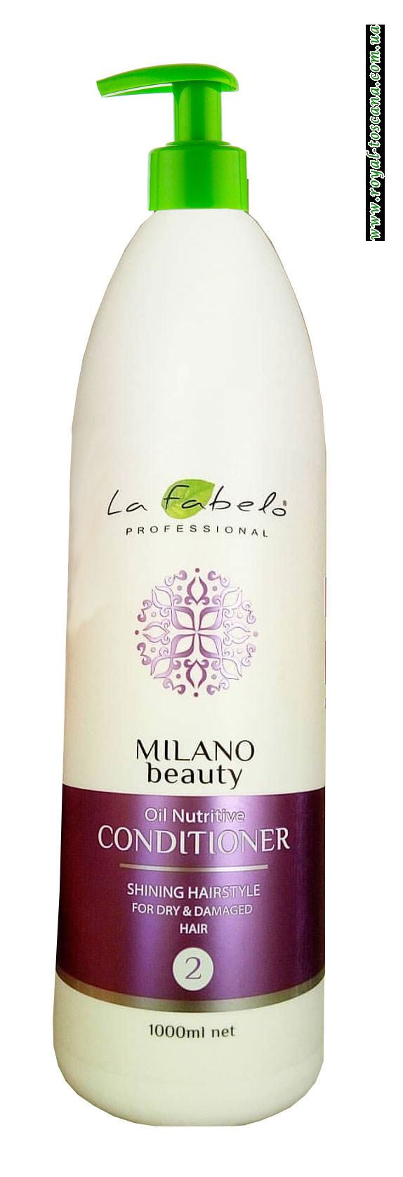 Кондиционер питательный для сухих волос La Fabelo Milano Beauty, 1л