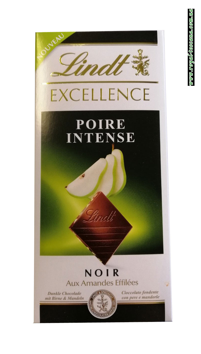 Шоколад с грушей Lindt Excellence