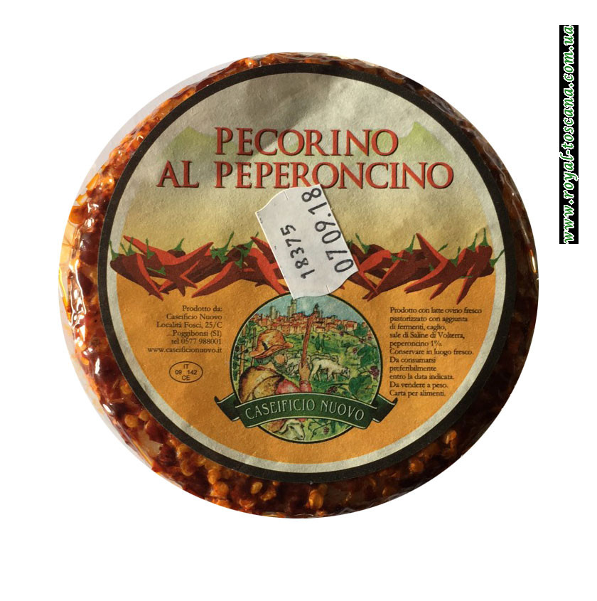 Сыр Caseificio Nuovo Pecorino al Peperoncino