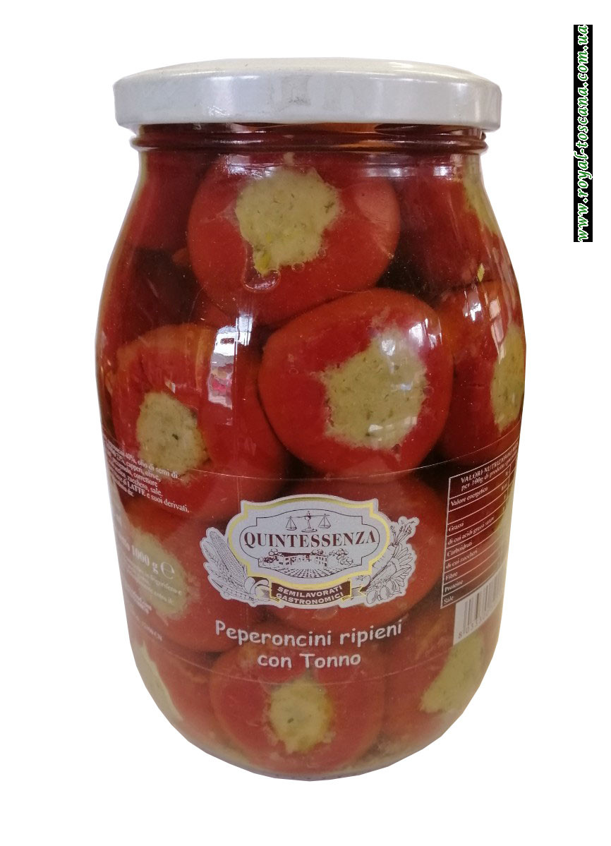 Перчик фаршированный Quintessenza Peperoncini ripieni con Tonno