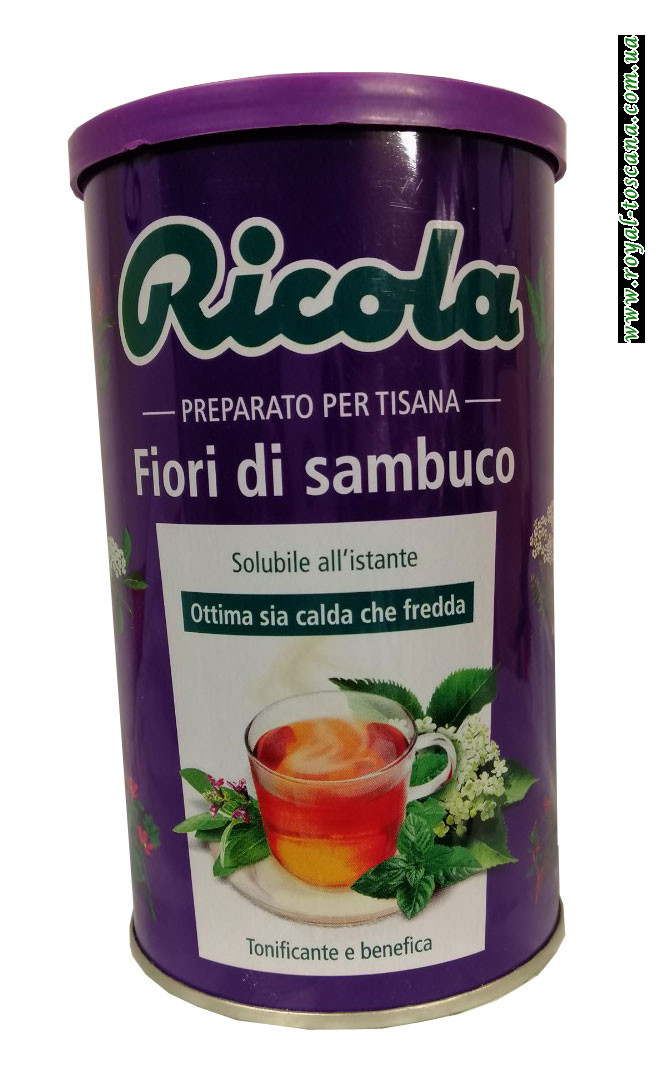 Чай травяной в гранулах Ricola Fiori di Sambuco