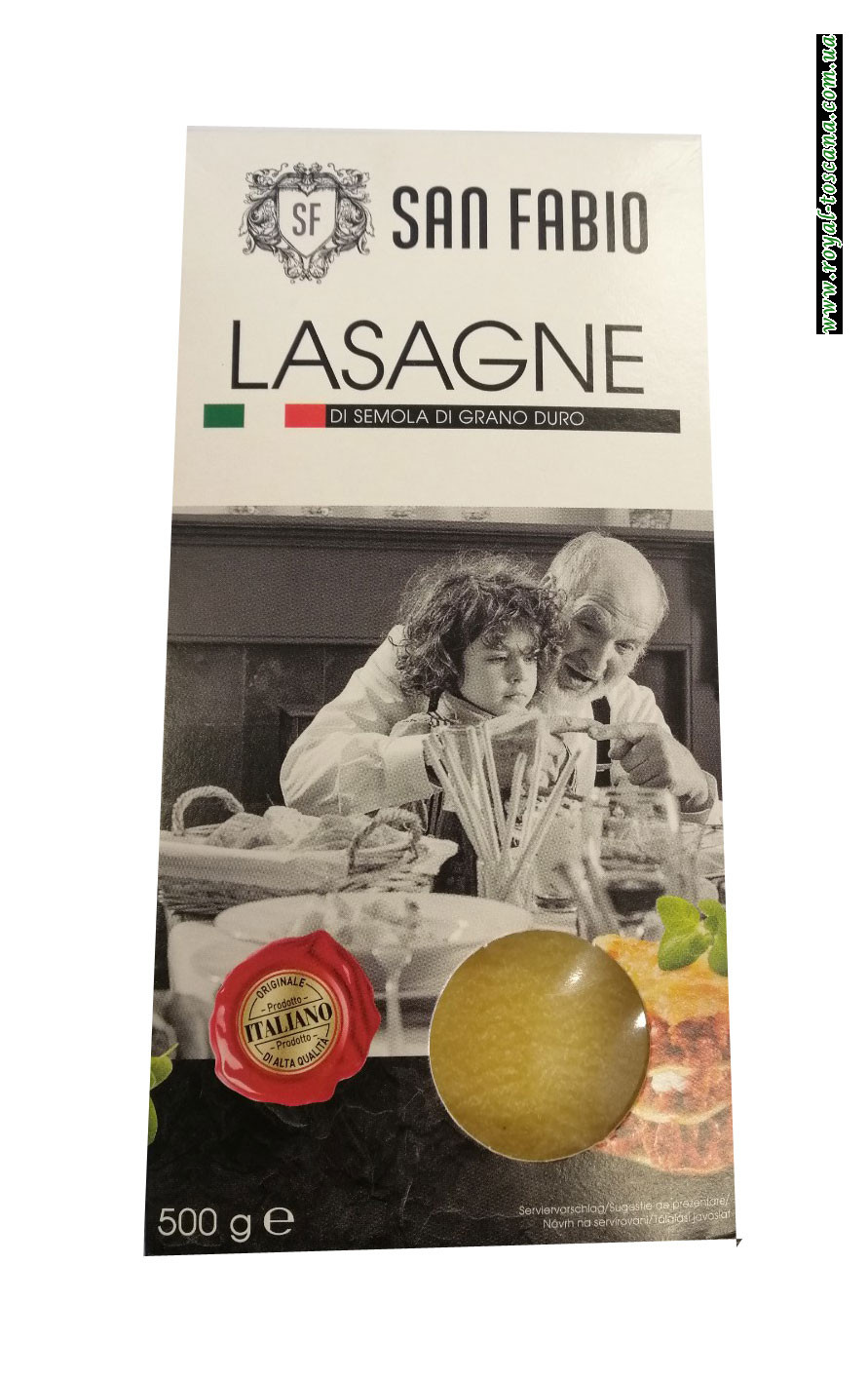 Листья для лазаньи San Fabio Lasagne