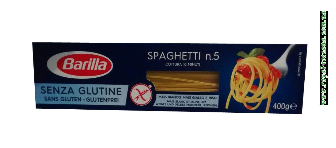 Макароны спагетти Barilla Senza Glutine Spaghetti n.5
