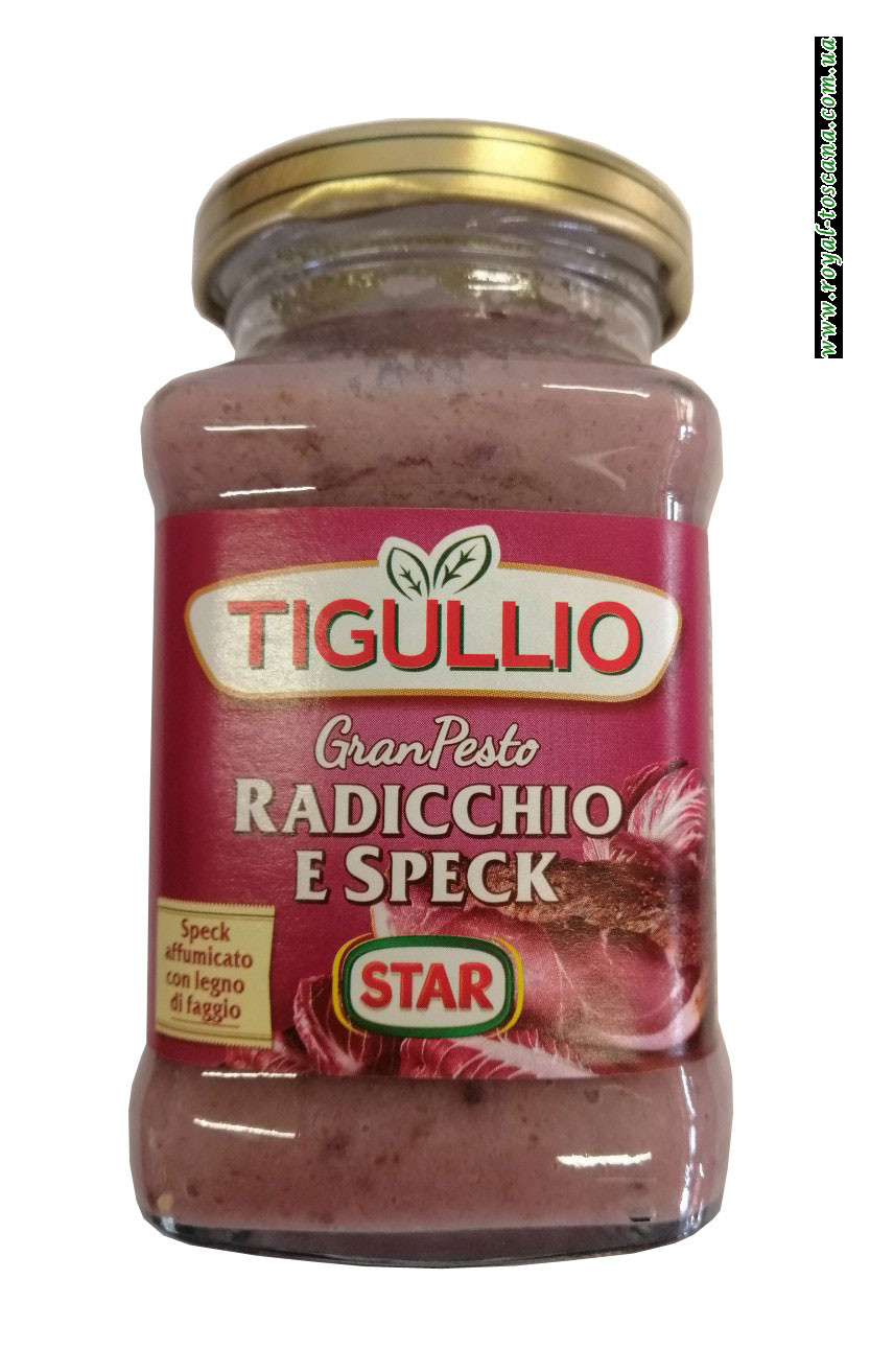 Соус с перцем и орехами Tigullio Radicchio e Speck