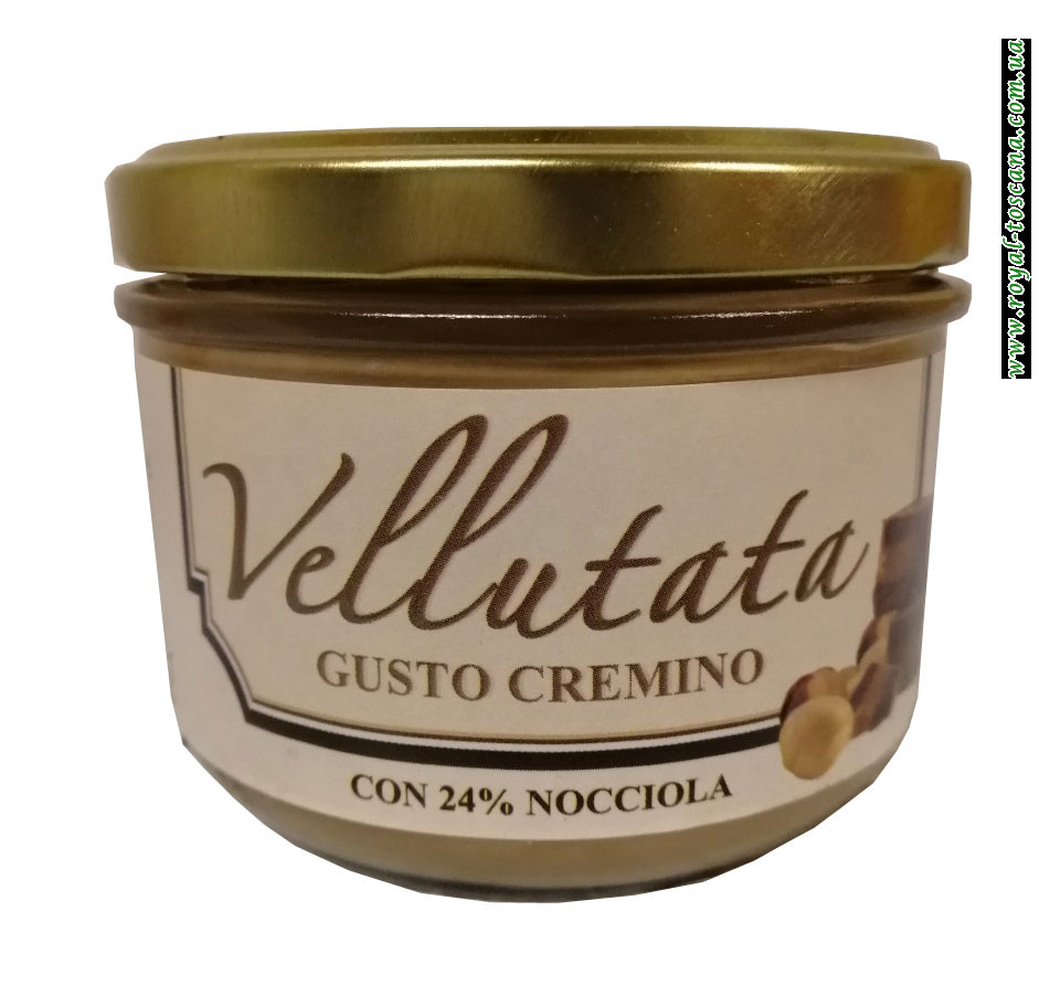 Шоколадный крем с орехами Vellutata Gusto Cremino