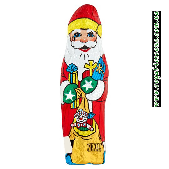 Новорічний шоколадний дід мороз 60гр