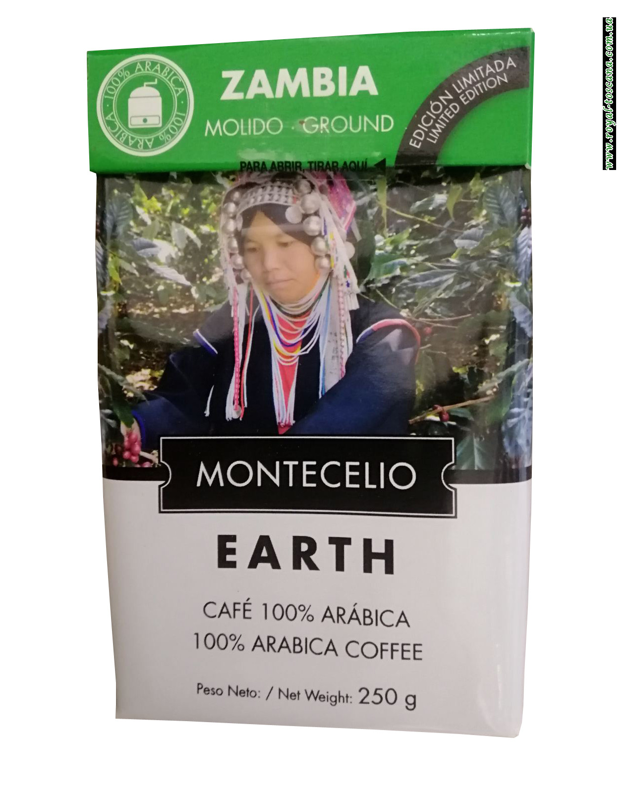 Кофе молотый Montecelio Zambia, 250 г