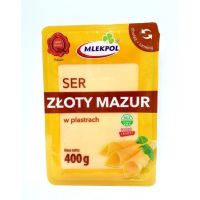 Сыр Золотой Мазур Ser Zloty Mazur нарезка